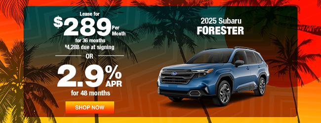 2025 Subaru Forester offer