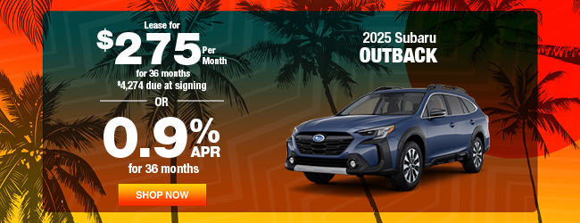 2025 Subaru Outback offer