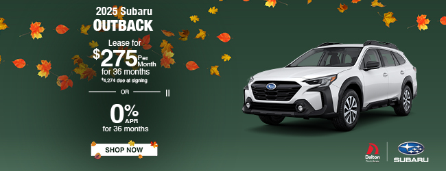 2025 Subaru Outback offer