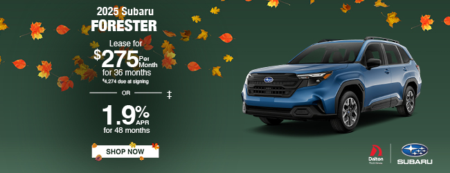 2025 Subaru Forester offer