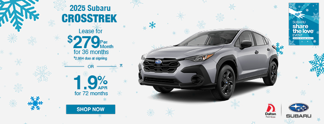 2025 Subaru Crosstrek offer