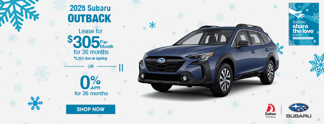 2025 Subaru Outback offer