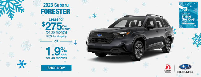 2025 Subaru Forester offer
