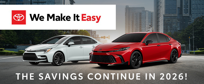 We make it easy sales event - at Dalton Toyota