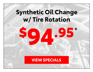 Synthetic Oil Change with tire rotation