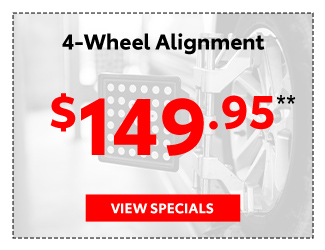4 Wheel Alignment special