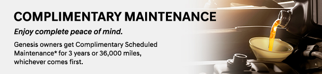 Complimentary Maintenance