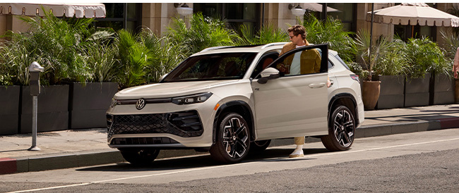 2025 Tiguan parked on the side of the road