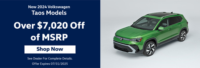 2024 Volkswagen Taos offer