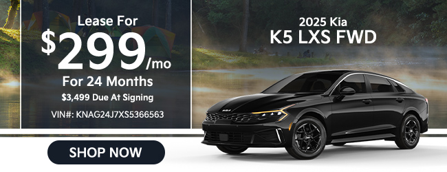 2025 Kia K5 LXS FWD offers