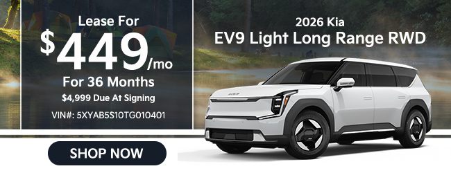 2026 Kia EV9 Light Long Range RWD offers
