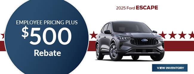 Ford Escape offer