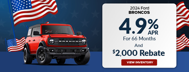 Ford Bronco offer