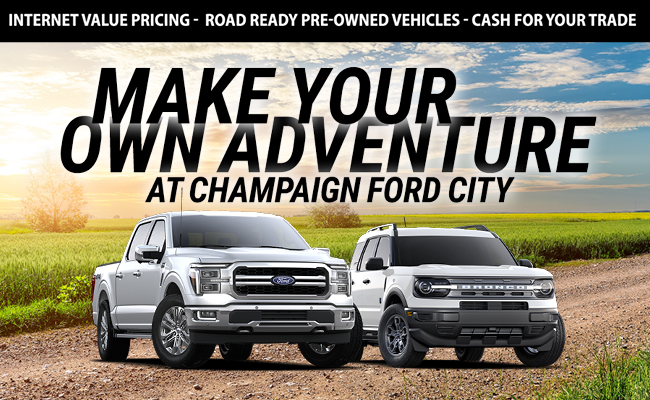 Make your own adventure at Champaign Ford City