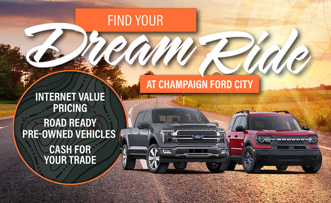 Fine your dream ride at Champaign Ford City