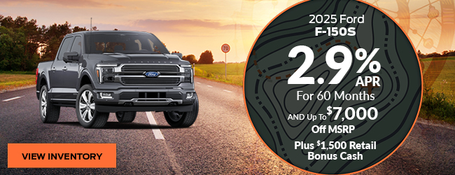 2025 Ford F-150s
