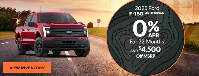 2025 Ford F-150 Lightnings offer