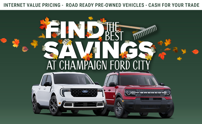 Fine your dream ride at Champaign Ford City