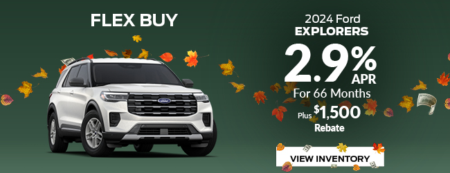 2025 Ford Explorers