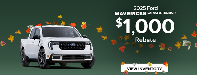 2025 Ford Mavericks offer