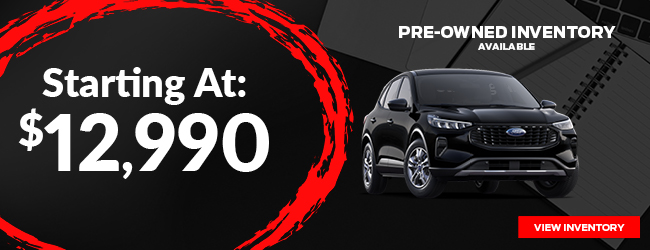 pre-owned inventory available