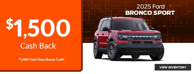 2025 Ford Bronco Sport