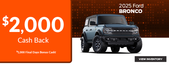 2025 Ford Bronco