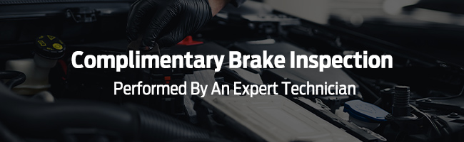 Complimentary Brake Inspection