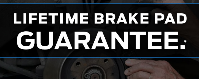 Lifetime brake pad - Guarantee