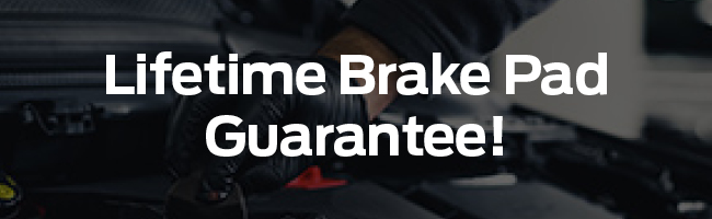 Lifetime brake pad - Guarantee