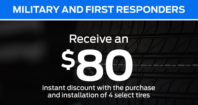 Military and first respnders discount