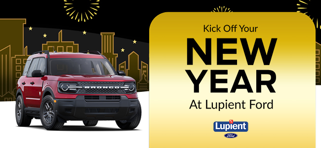 Kick Off Your New Year at Lupent Ford