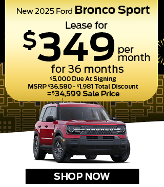 2025 Ford Bronco Sport