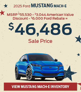 2025 Ford Mach E Mustang