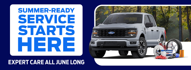 Summer-Ready Service starts here - Expert care all June long