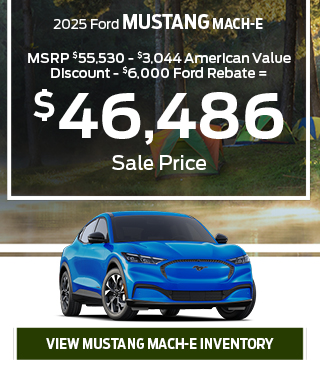 2025 Ford Mach E Mustang