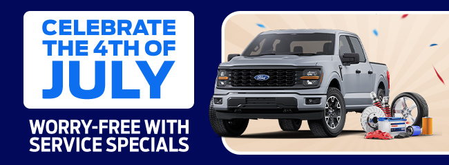 Celebrate the 4th of July - Worry-Free with service specials