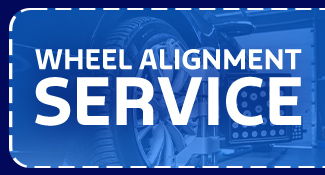 Wheel alignment offer