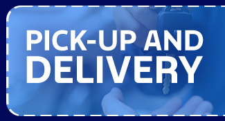 pickup and delivery of service vehicle