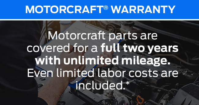 Ford parts warranty offer