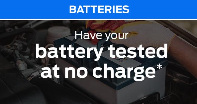battery tested at no charge