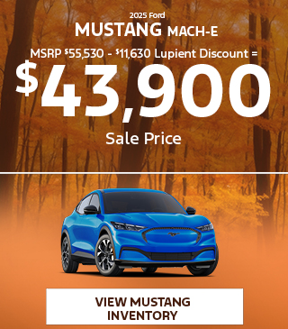 2025 Ford Mustang Mach-E Offer
