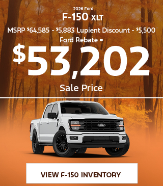 2026 Ford F-150 XLT offer