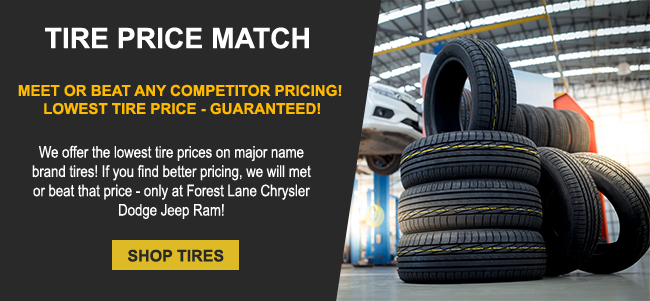 Tire Price Match - Meet or Beat any competitor pricing