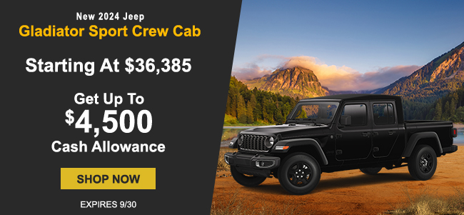 2024 Jeep Gladiator Sport Crew Cab