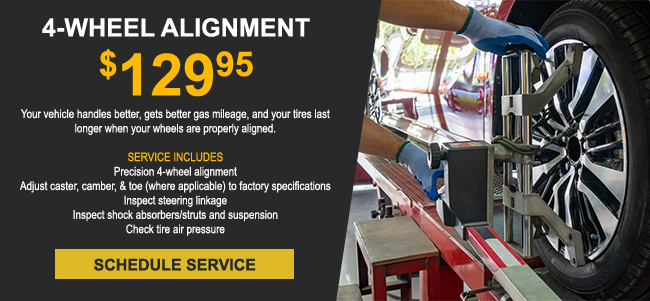 four wheel alignment special offer service