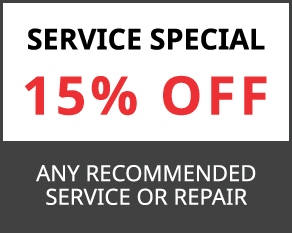 Service Special - Any recommended service or Repair