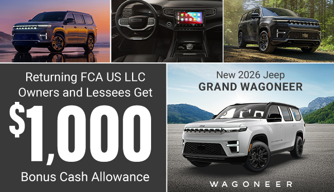 2026 Grand Wagoneer offer