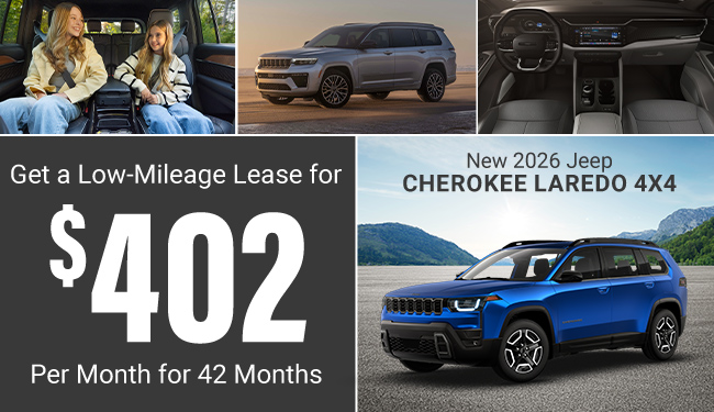 2026 Jeep Cherokee offer