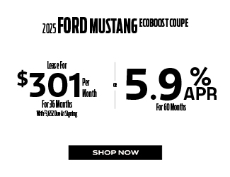 2025 Ford Mustang offer